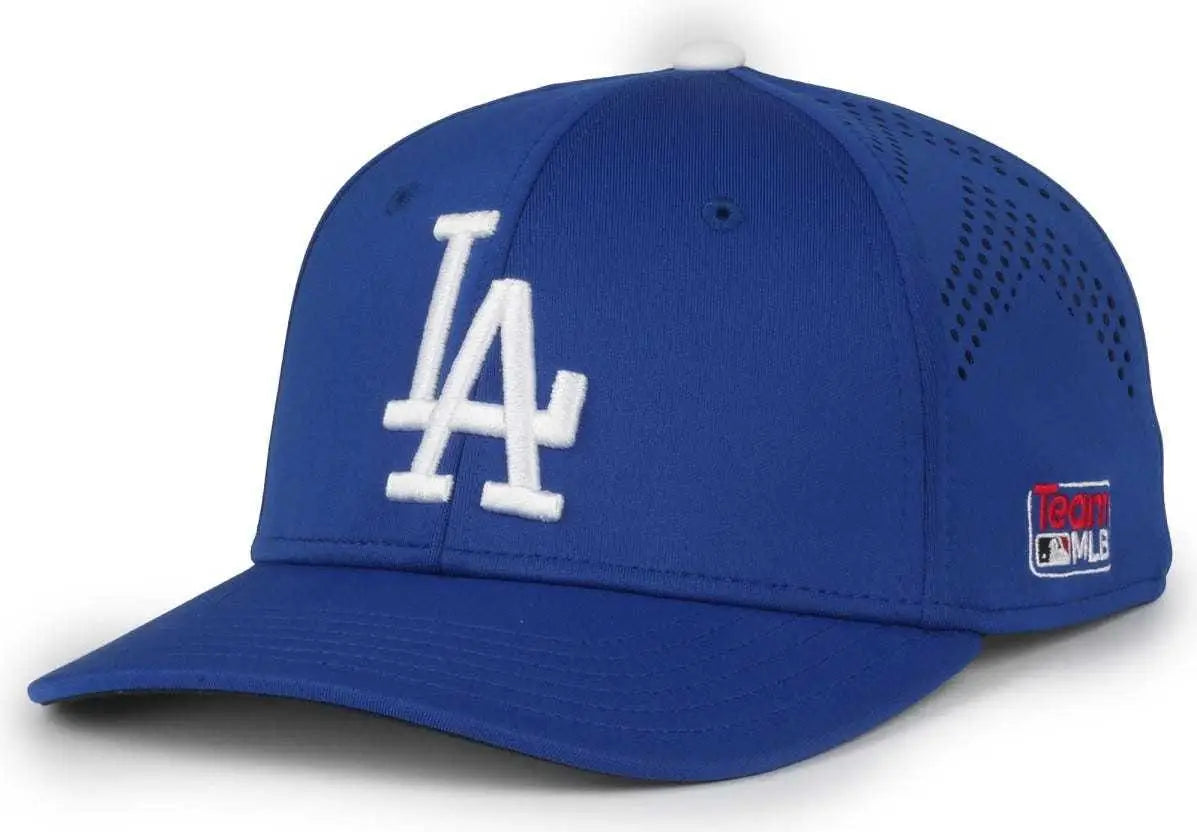 OC Sports MLB-650 Performance Snapback Baseball Cap - Los Angeles Dodgers - Royal / One Size Fits Most