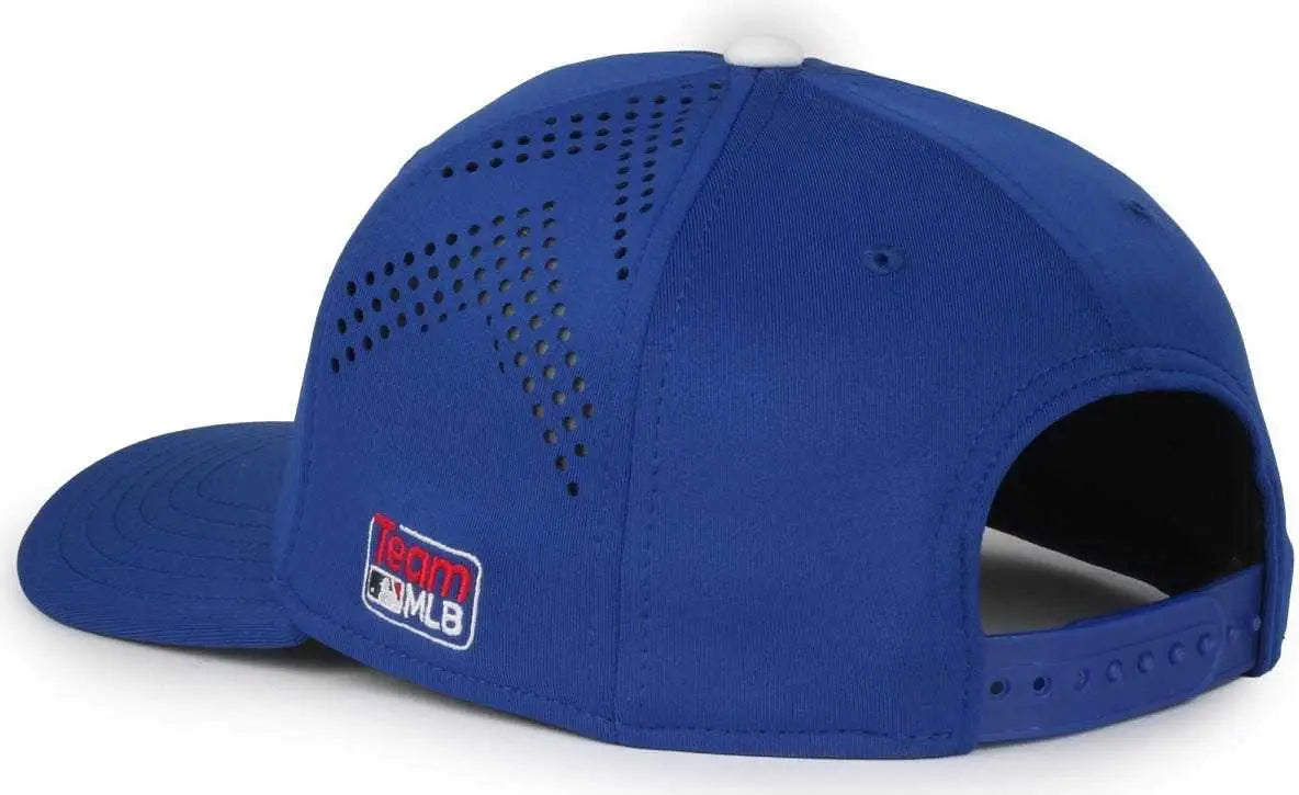 OC Sports MLB-650 Performance Snapback Baseball Cap - Los Angeles Dodgers - Royal / One Size Fits Most