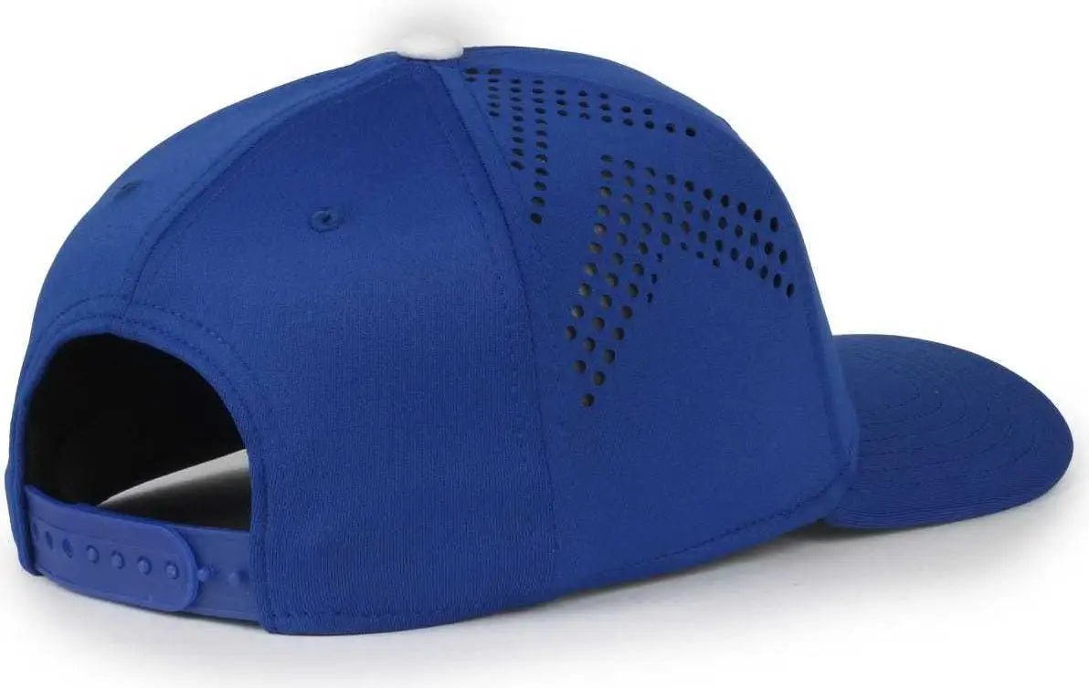 OC Sports MLB-650 Performance Snapback Baseball Cap - Los Angeles Dodgers - Royal / One Size Fits Most