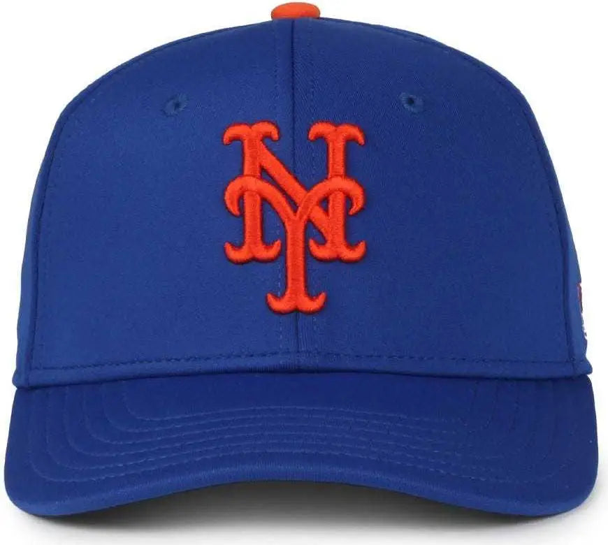 OC Sports MLB-650 Performance Snapback Baseball Cap - New York Mets - Royal / One Size Fits Most
