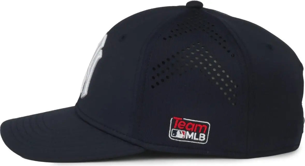 OC Sports MLB-650 Performance Snapback Baseball Cap - New York Yankees - Navy / One Size Fits Most
