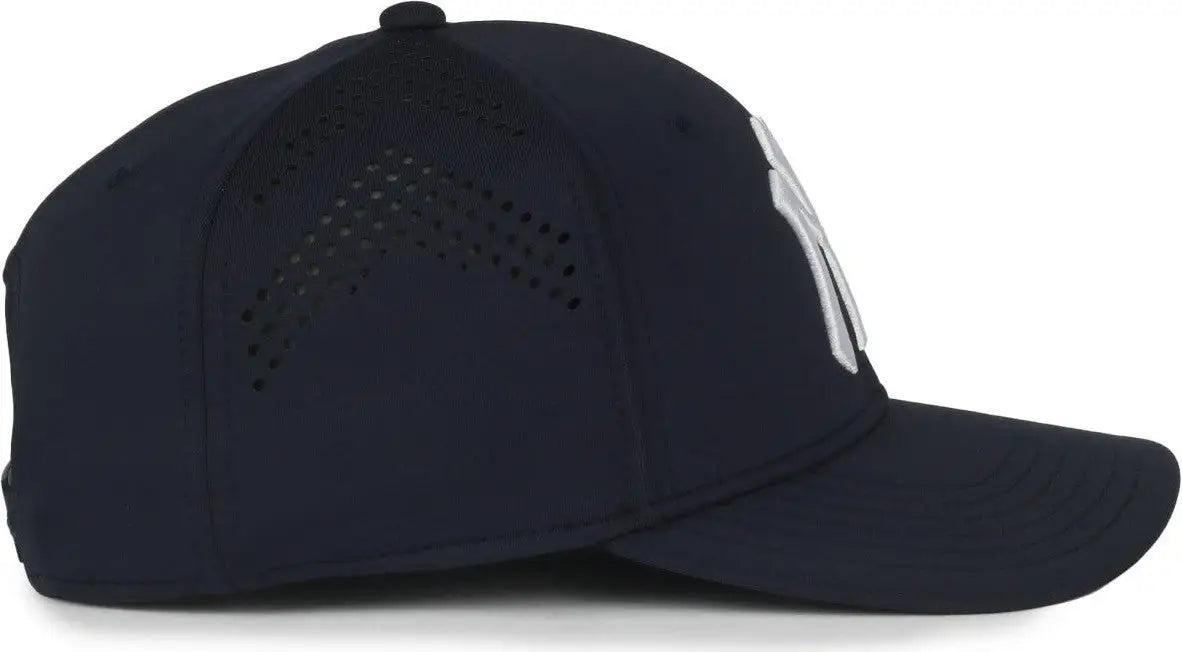 OC Sports MLB-650 Performance Snapback Baseball Cap - New York Yankees - Navy / One Size Fits Most