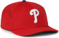 OC Sports MLB-650 Performance Snapback Baseball Cap - Philadelphia Phillies - Red / One Size Fits Most
