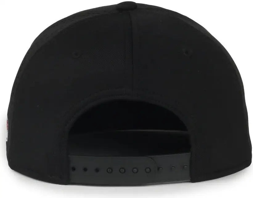 OC Sports MLB-650 Performance Snapback Baseball Cap - Pittsburgh Pirates - Black / One Size Fits Most