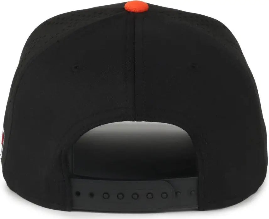 OC Sports MLB-650 Performance Snapback Baseball Cap - San Francisco Giants - Black / One Size Fits Most