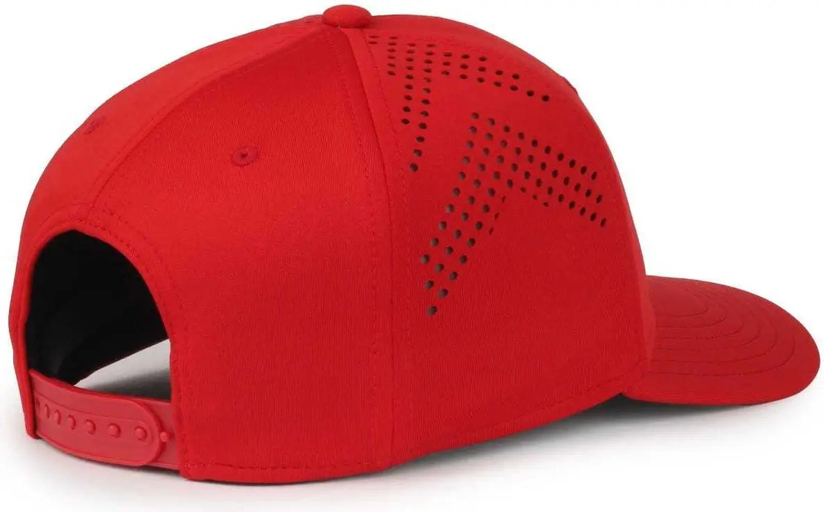 OC Sports MLB-650 Performance Snapback Baseball Cap - St. Louis Cardinals - Red / One Size Fits Most