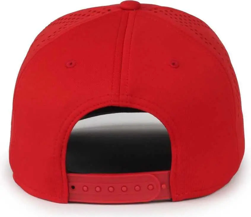 OC Sports MLB-650 Performance Snapback Baseball Cap - St. Louis Cardinals - Red / One Size Fits Most