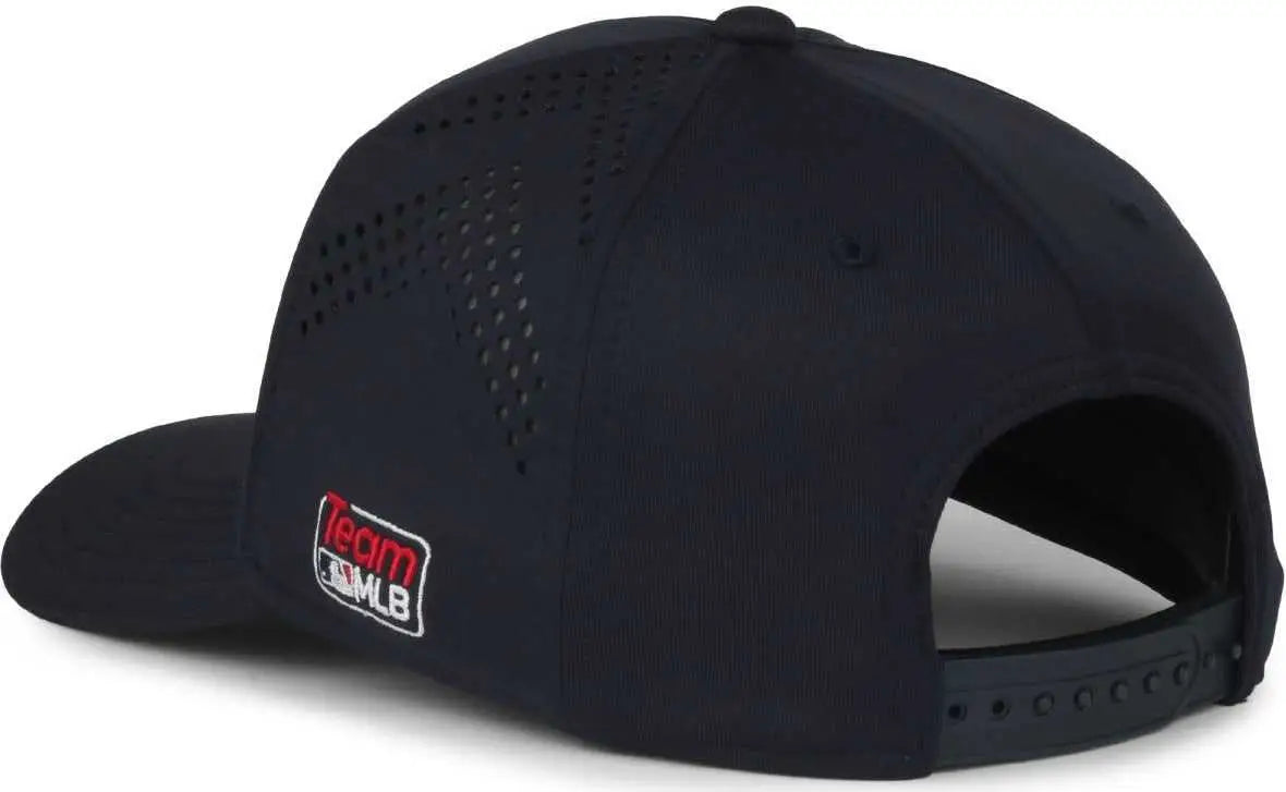 OC Sports MLB-650 Performance Snapback Baseball Cap - Tampa Bay Rays - Royal / One Size Fits Most