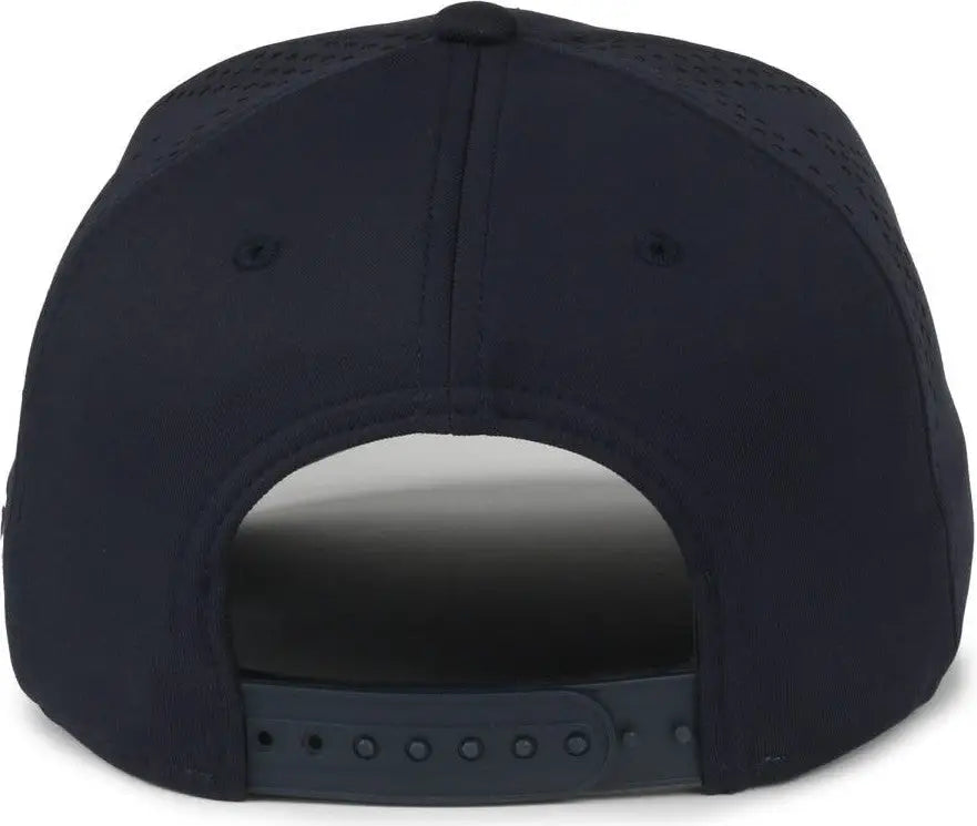 OC Sports MLB-650 Performance Snapback Baseball Cap - Tampa Bay Rays - Royal / One Size Fits Most