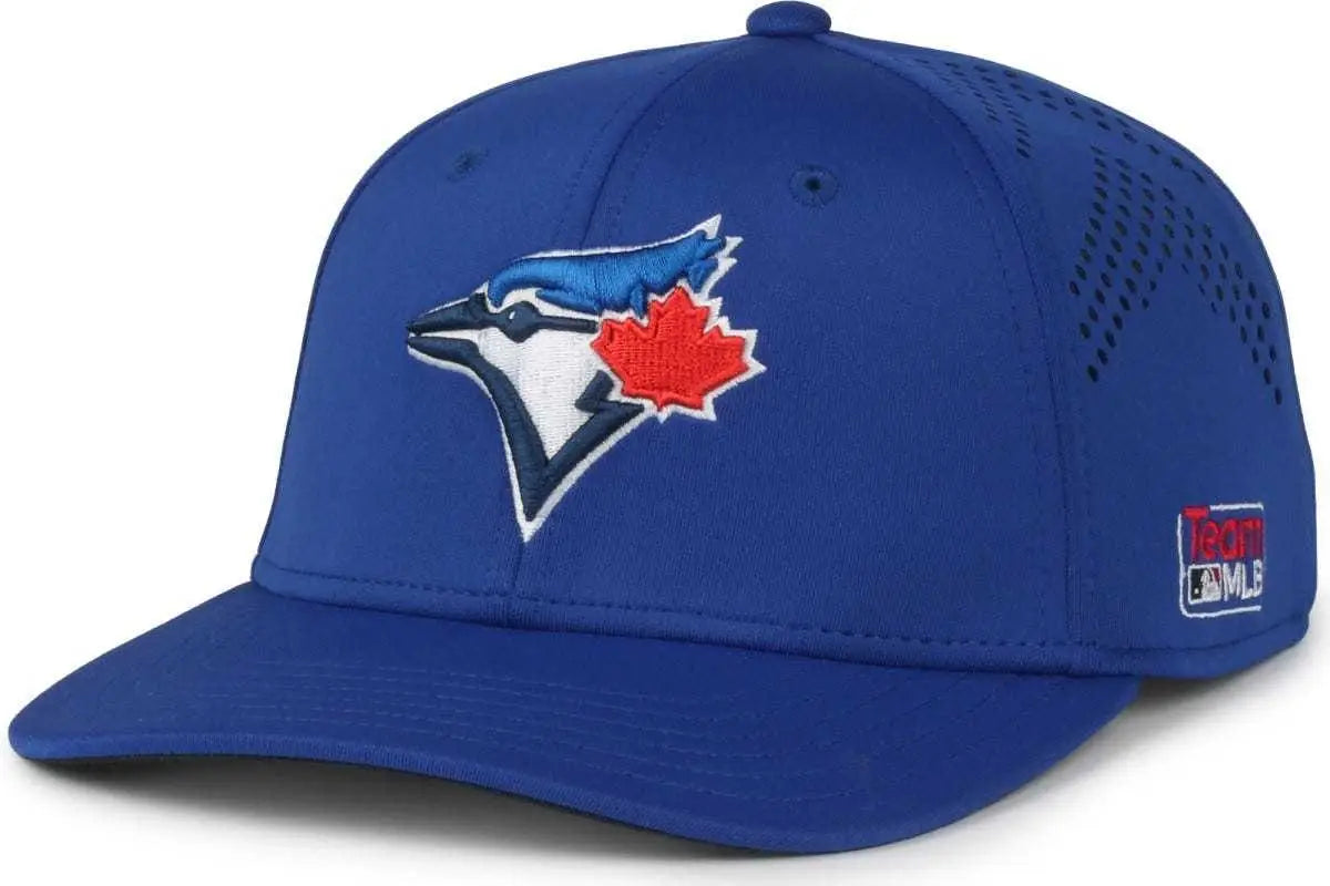 OC Sports MLB-650 Performance Snapback Baseball Cap - Toronto Blue Jays - Royal / One Size Fits Most