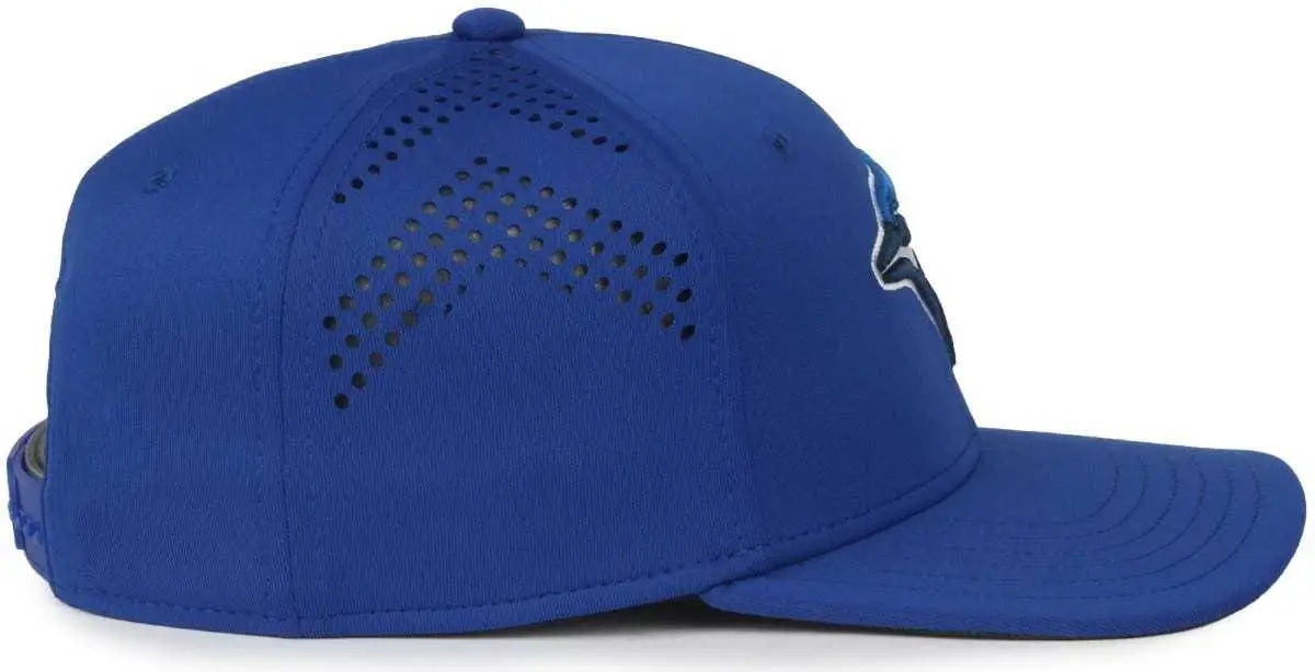 OC Sports MLB-650 Performance Snapback Baseball Cap - Toronto Blue Jays - Royal / One Size Fits Most