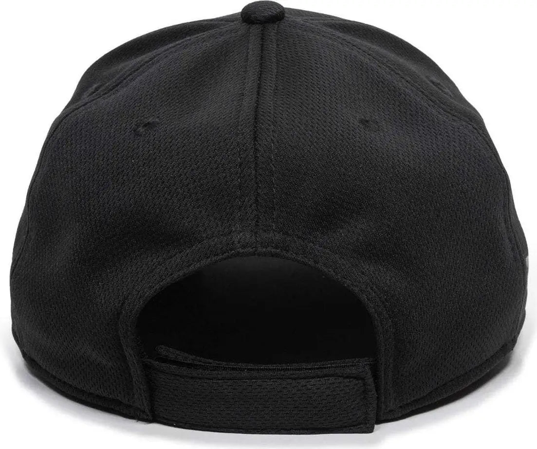 OC Sports MLB-850 Team MLB Logo Located on Left Temple Cap - Black