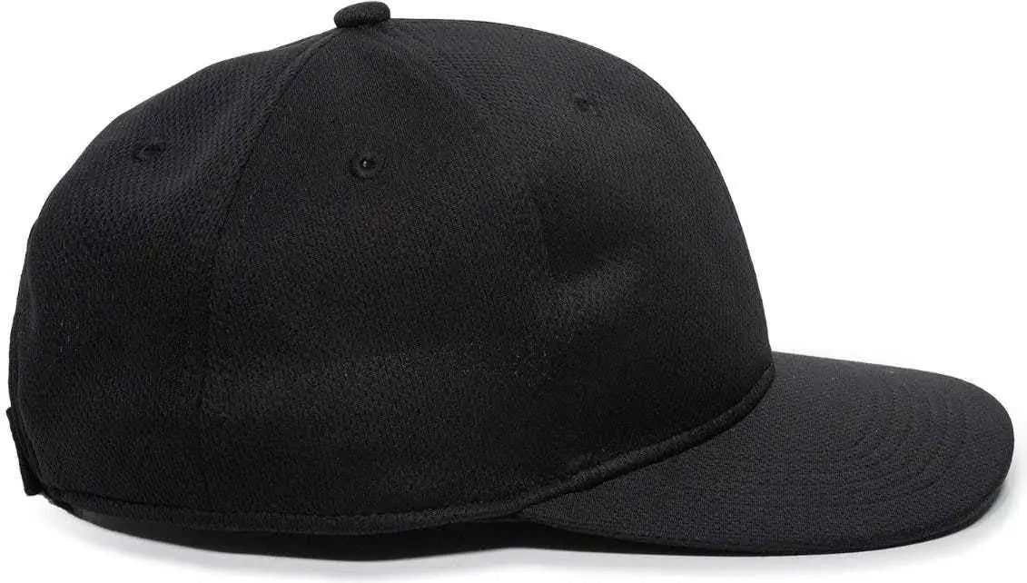 OC Sports MLB-850 Team MLB Logo Located on Left Temple Cap - Black