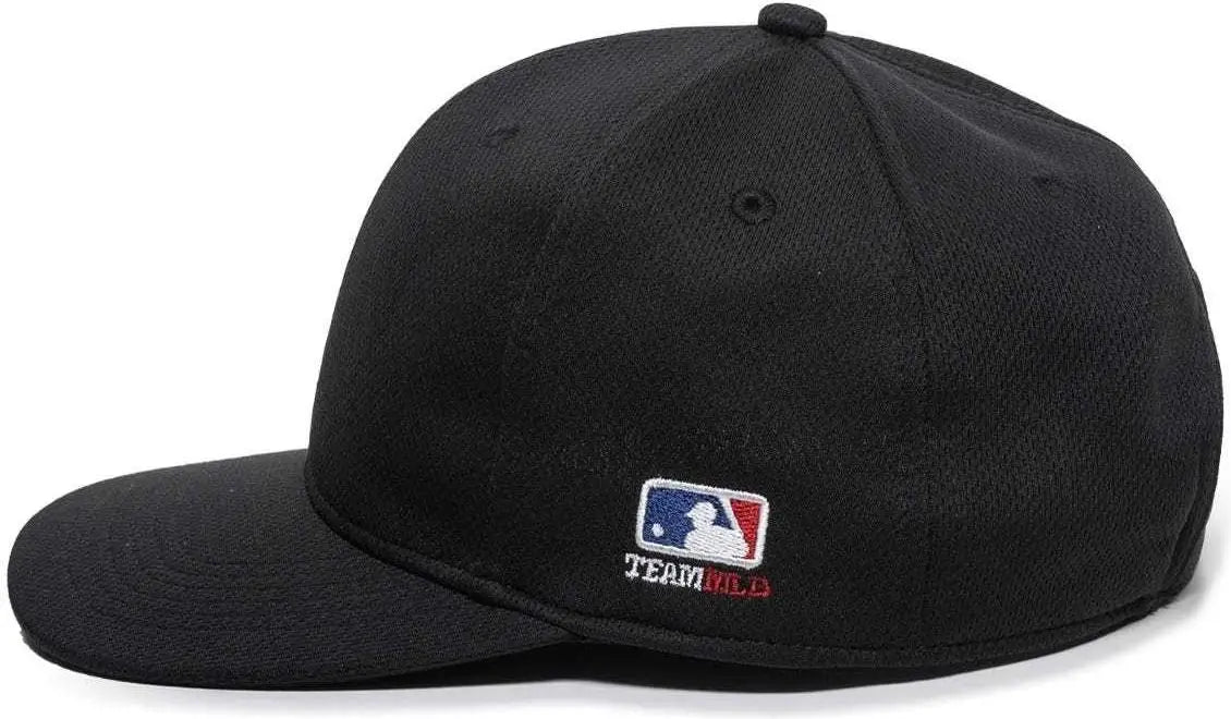 OC Sports MLB-850 Team MLB Logo Located on Left Temple Cap - Black
