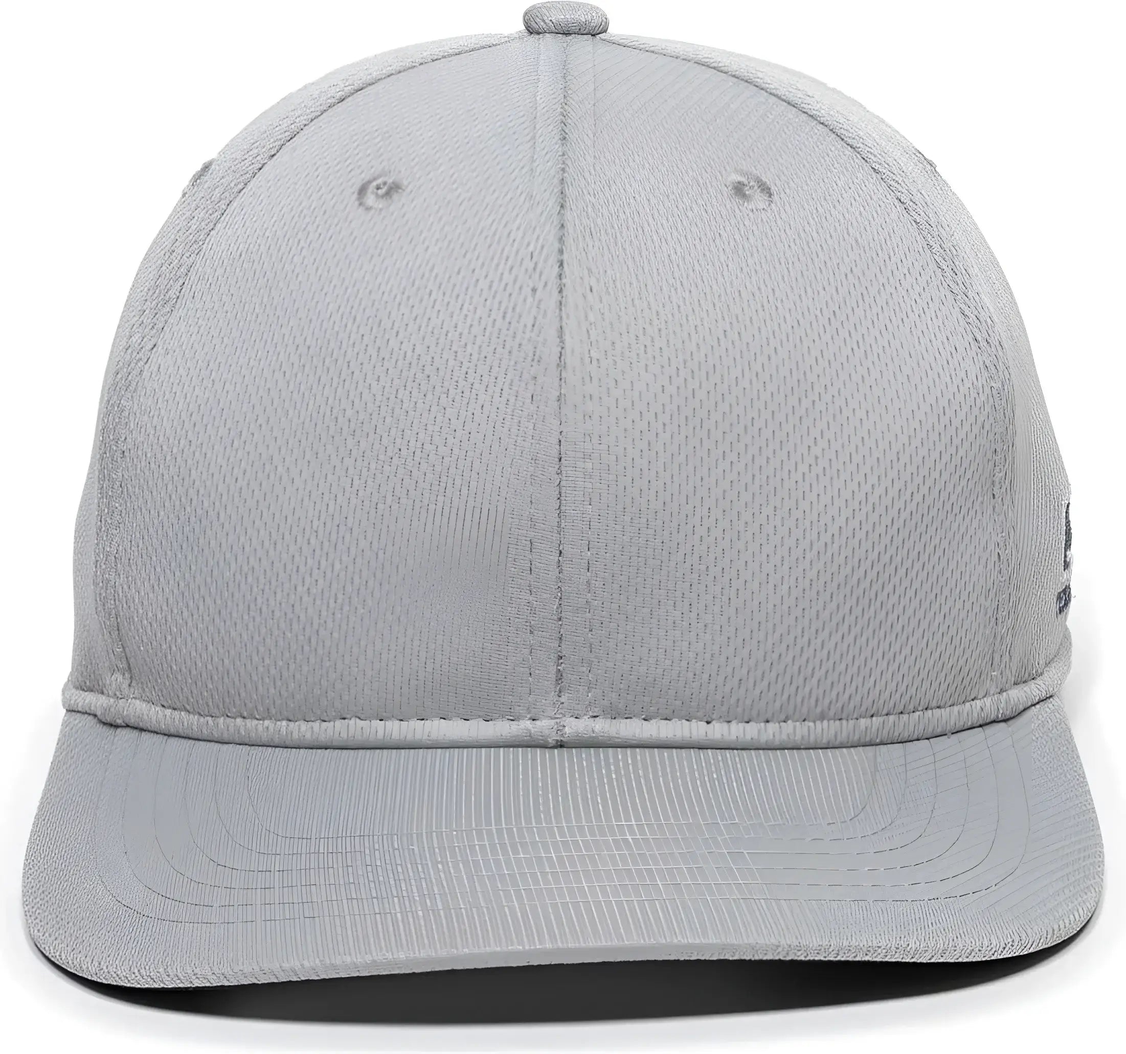 OC Sports MLB-850 Team MLB Logo Located on Left Temple Cap - Light Gray
