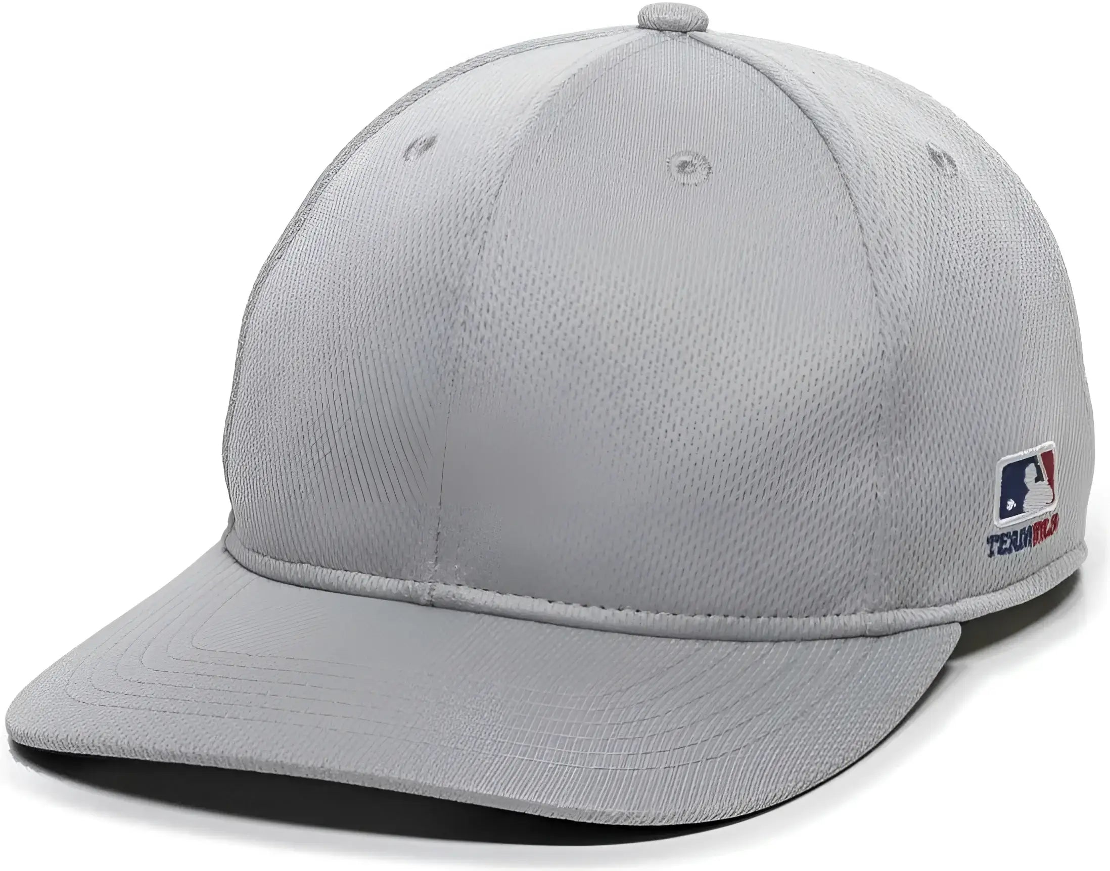 OC Sports MLB-850 Team MLB Logo Located on Left Temple Cap - Light Gray