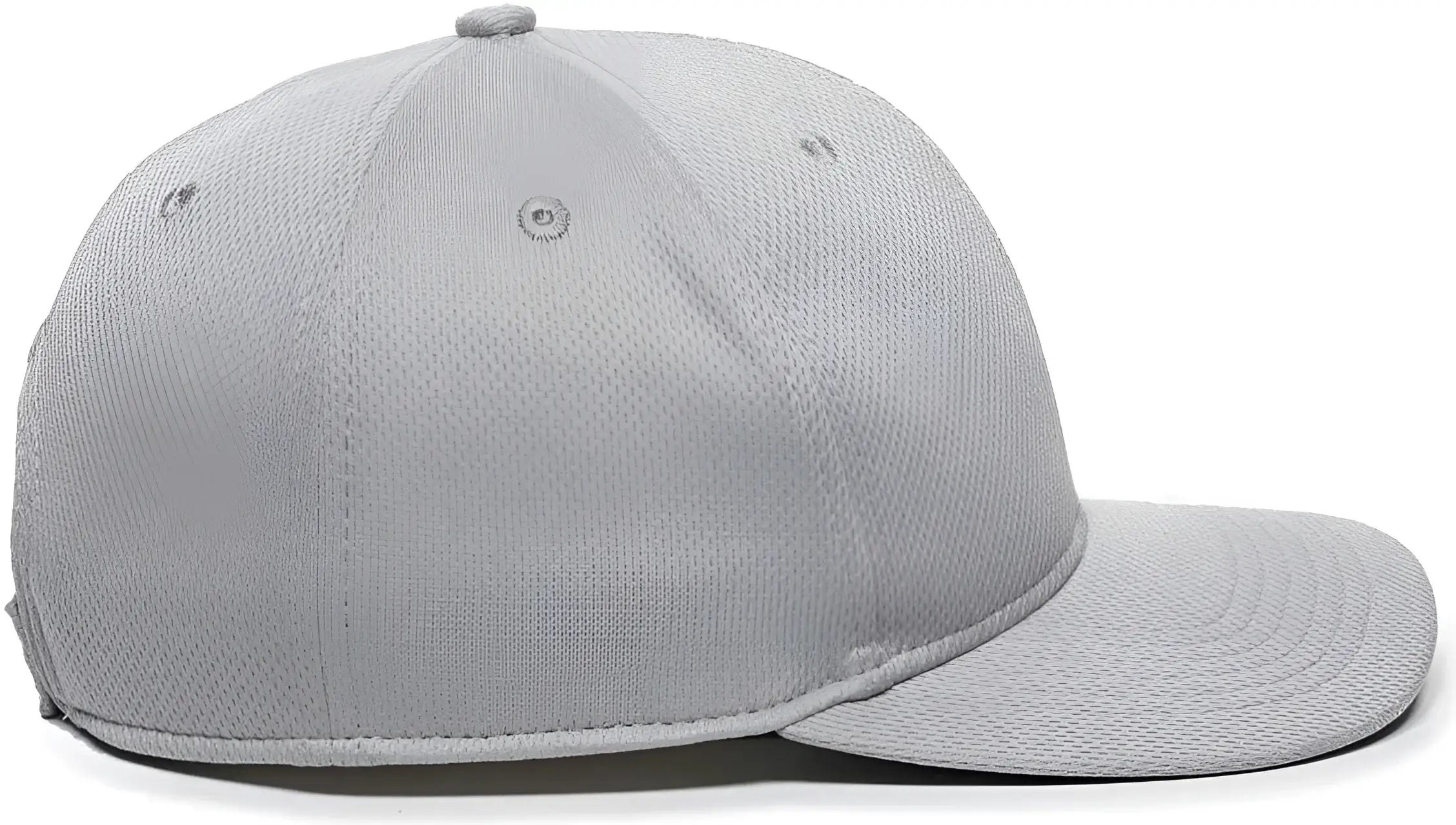 OC Sports MLB-850 Team MLB Logo Located on Left Temple Cap - Light Gray