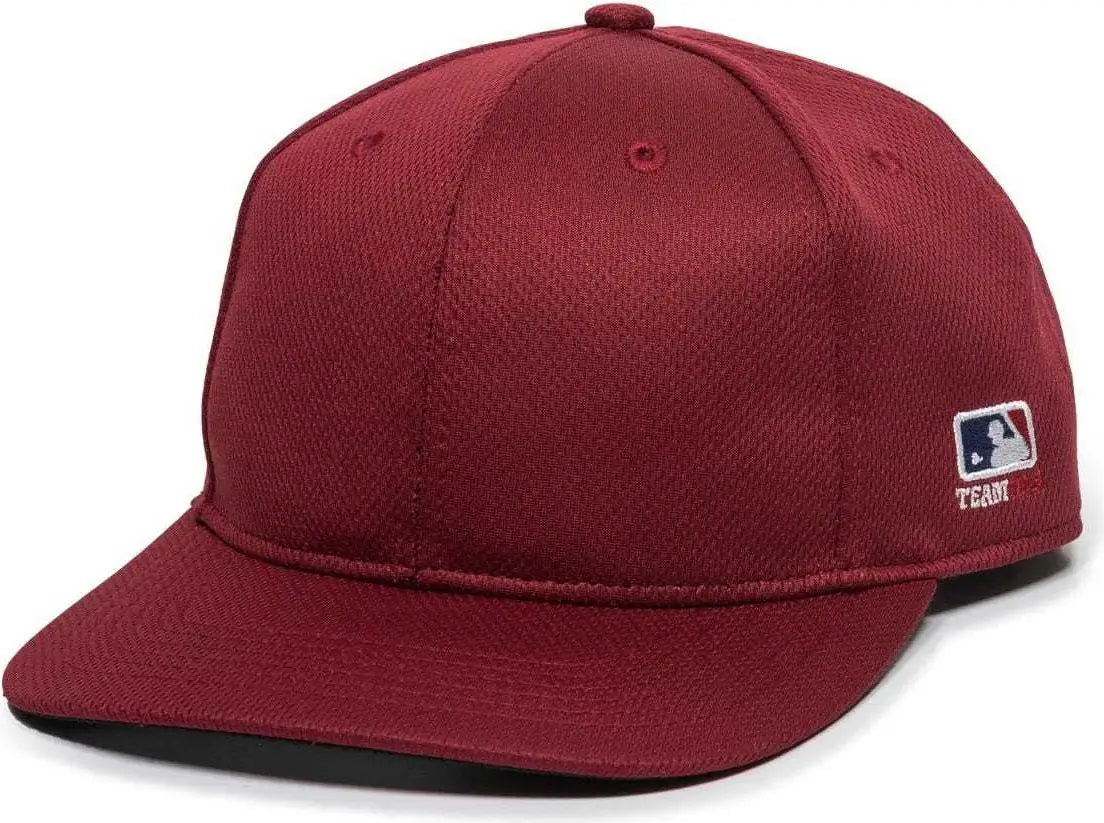 OC Sports MLB-850 Team MLB Logo Located on Left Temple Cap - Maroon