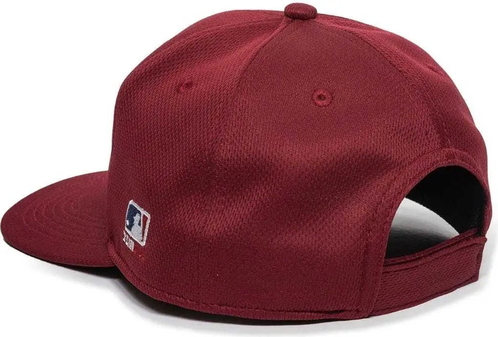 OC Sports MLB-850 Team MLB Logo Located on Left Temple Cap - Maroon