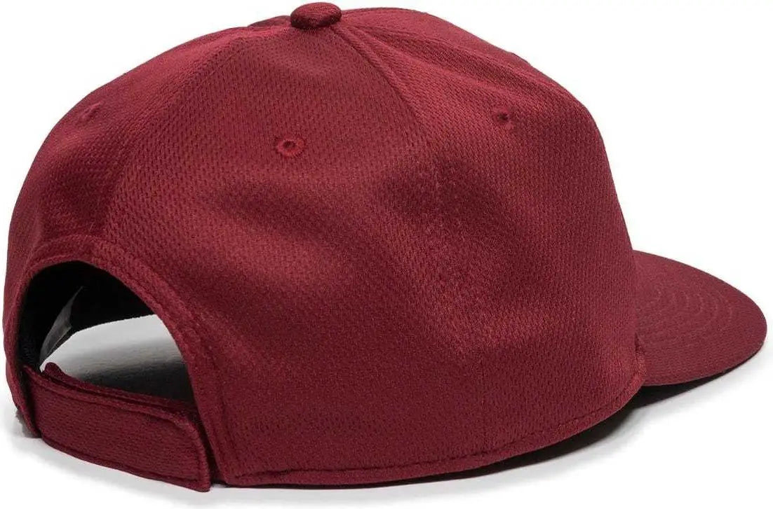 OC Sports MLB-850 Team MLB Logo Located on Left Temple Cap - Maroon
