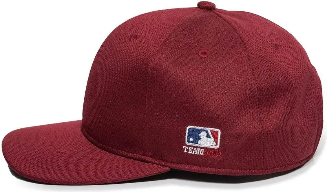 OC Sports MLB-850 Team MLB Logo Located on Left Temple Cap - Maroon