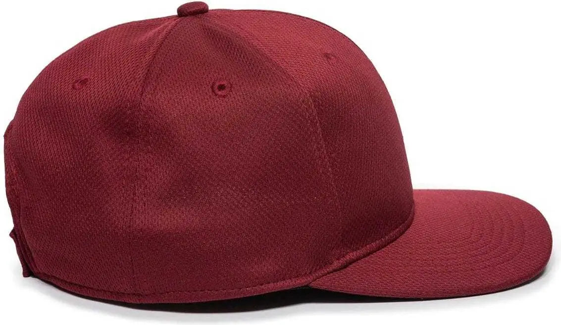 OC Sports MLB-850 Team MLB Logo Located on Left Temple Cap - Maroon
