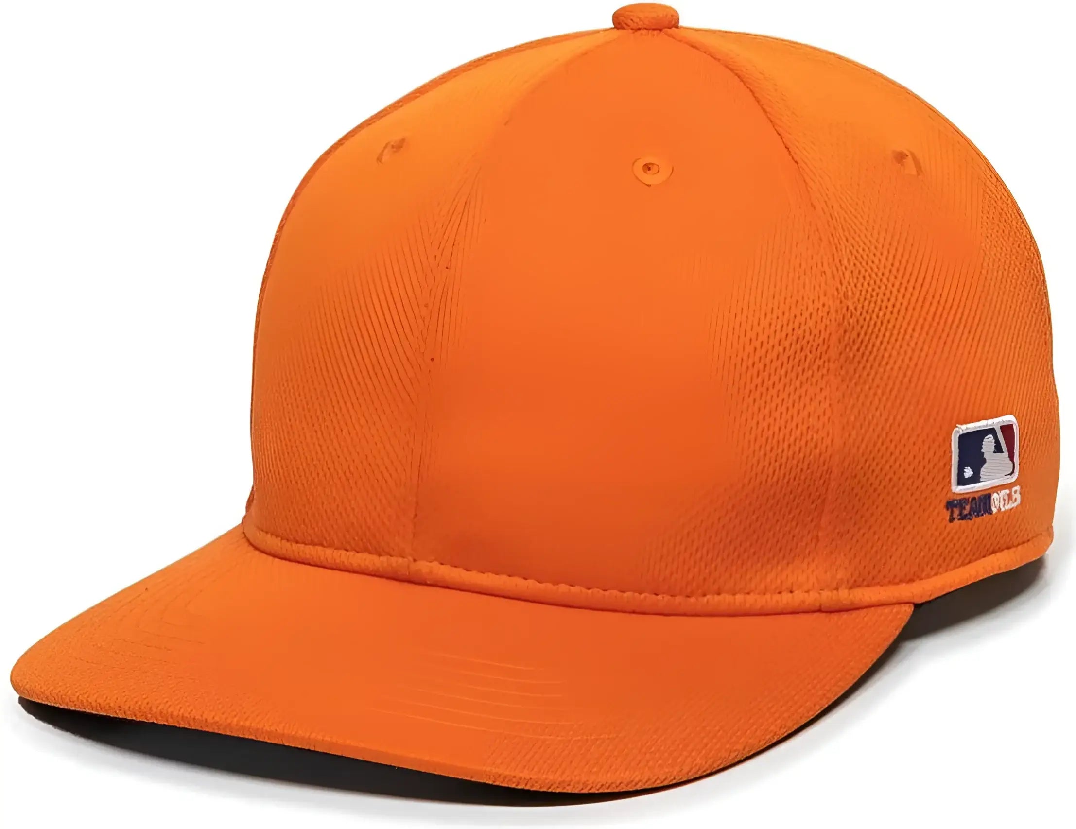 OC Sports MLB-850 Team MLB Logo Located on Left Temple Cap - Orange