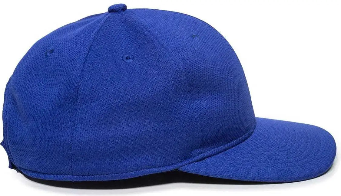 OC Sports MLB-850 Team MLB Logo Located on Left Temple Cap - Royal