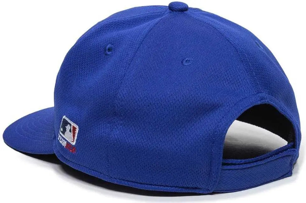 OC Sports MLB-850 Team MLB Logo Located on Left Temple Cap - Royal