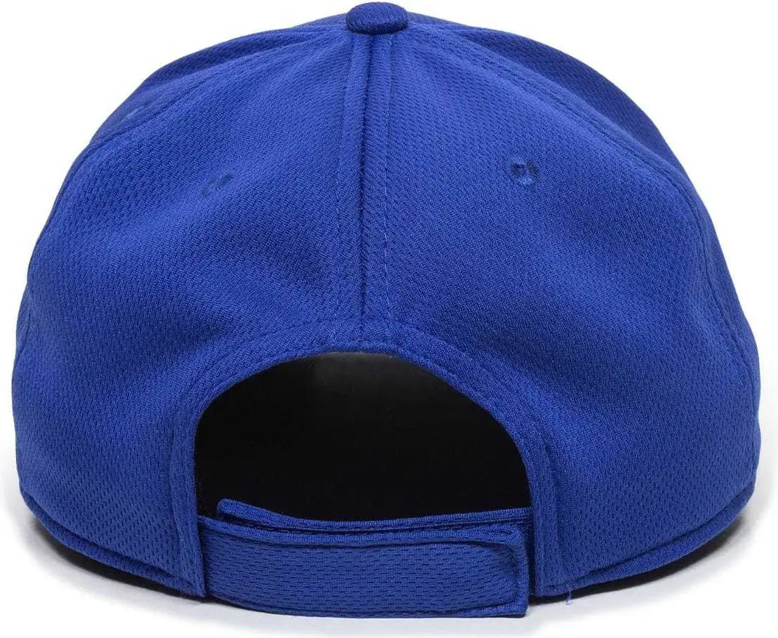 OC Sports MLB-850 Team MLB Logo Located on Left Temple Cap - Royal