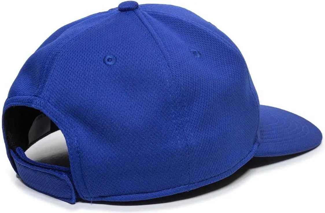 OC Sports MLB-850 Team MLB Logo Located on Left Temple Cap - Royal