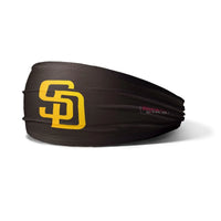 OC Sports MLB-HB Official MLB Youth Headband - San Diego Padres - Brown / One Size Fits Most