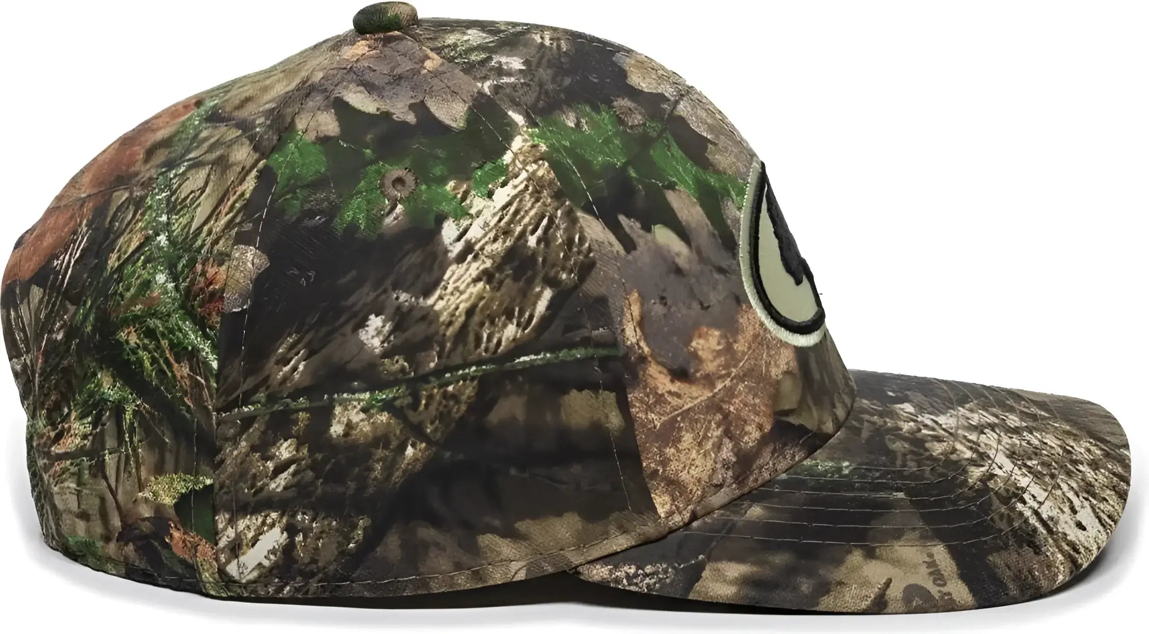 OC Sports MOFS03C Mossey Oak Canvas Camo Cap - Mossy Oak Break-Up Country - Mossy Oak / 6 7/8’’ - 7 1/2’’
