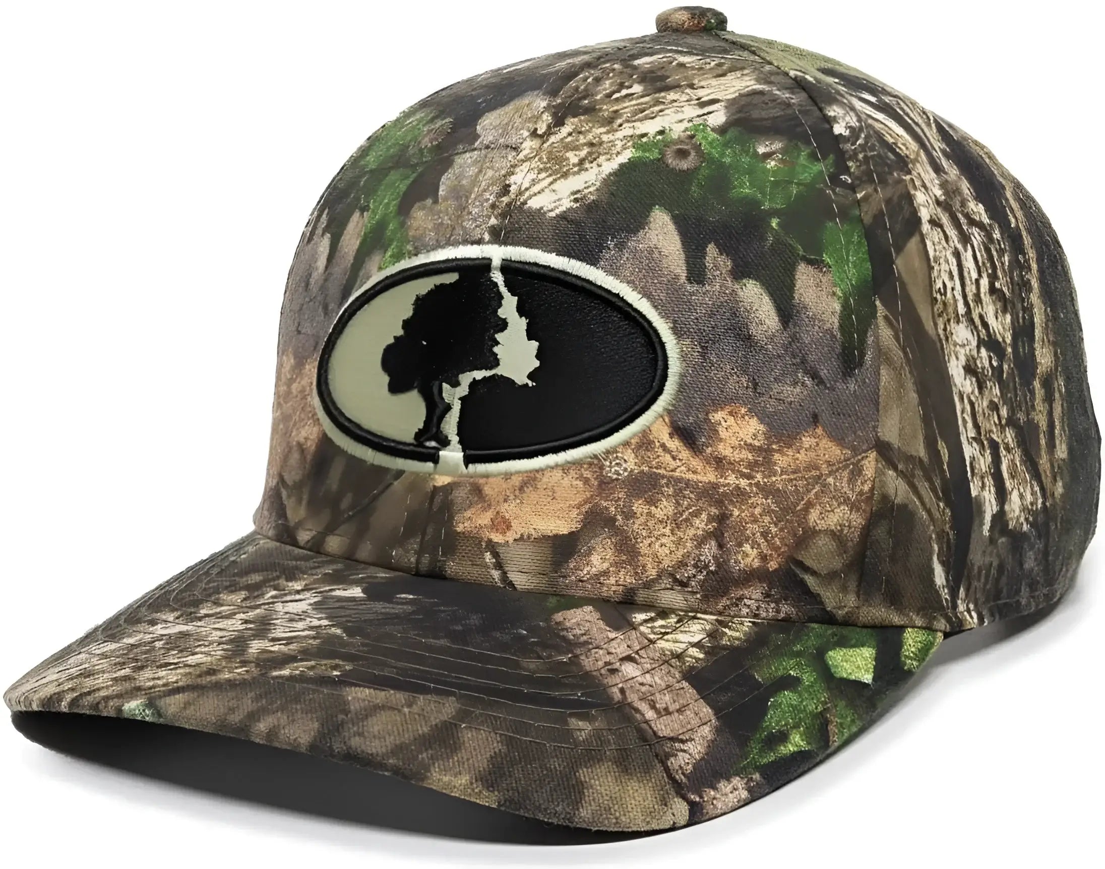 OC Sports MOFS03C Mossey Oak Canvas Camo Cap - Mossy Oak Break-Up Country - Mossy Oak / 6 7/8’’ - 7 1/2’’