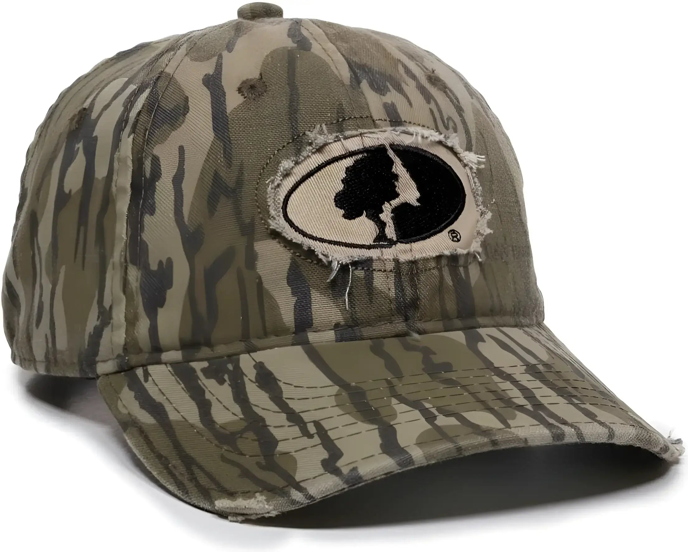 OC Sports MOFS11B Adjustable Cap - Mossy Oak Original Bottomland - Mossy Oak Original Bottomland / 6 7/8’’ - 7 1/2’’