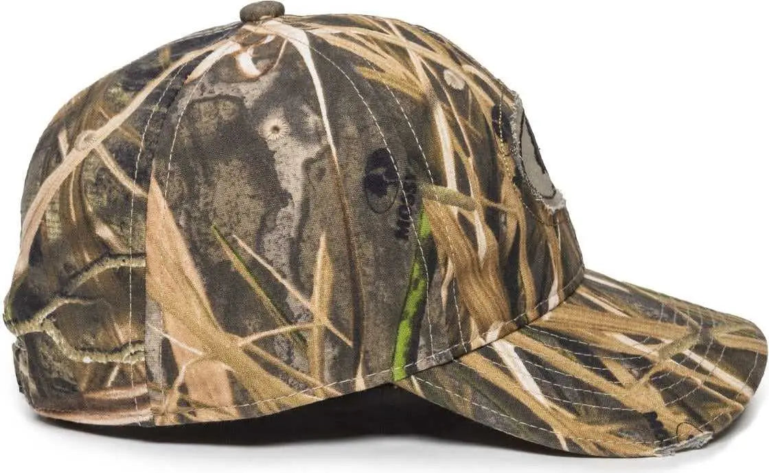 OC Sports MOFS11B Adjustable Cap - Mossy Oak Shadow Grass Habitat - Mossy Oak / 6 7/8’’ - 7 1/2’’