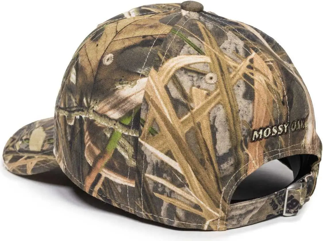 OC Sports MOFS11B Adjustable Cap - Mossy Oak Shadow Grass Habitat - Mossy Oak / 6 7/8’’ - 7 1/2’’