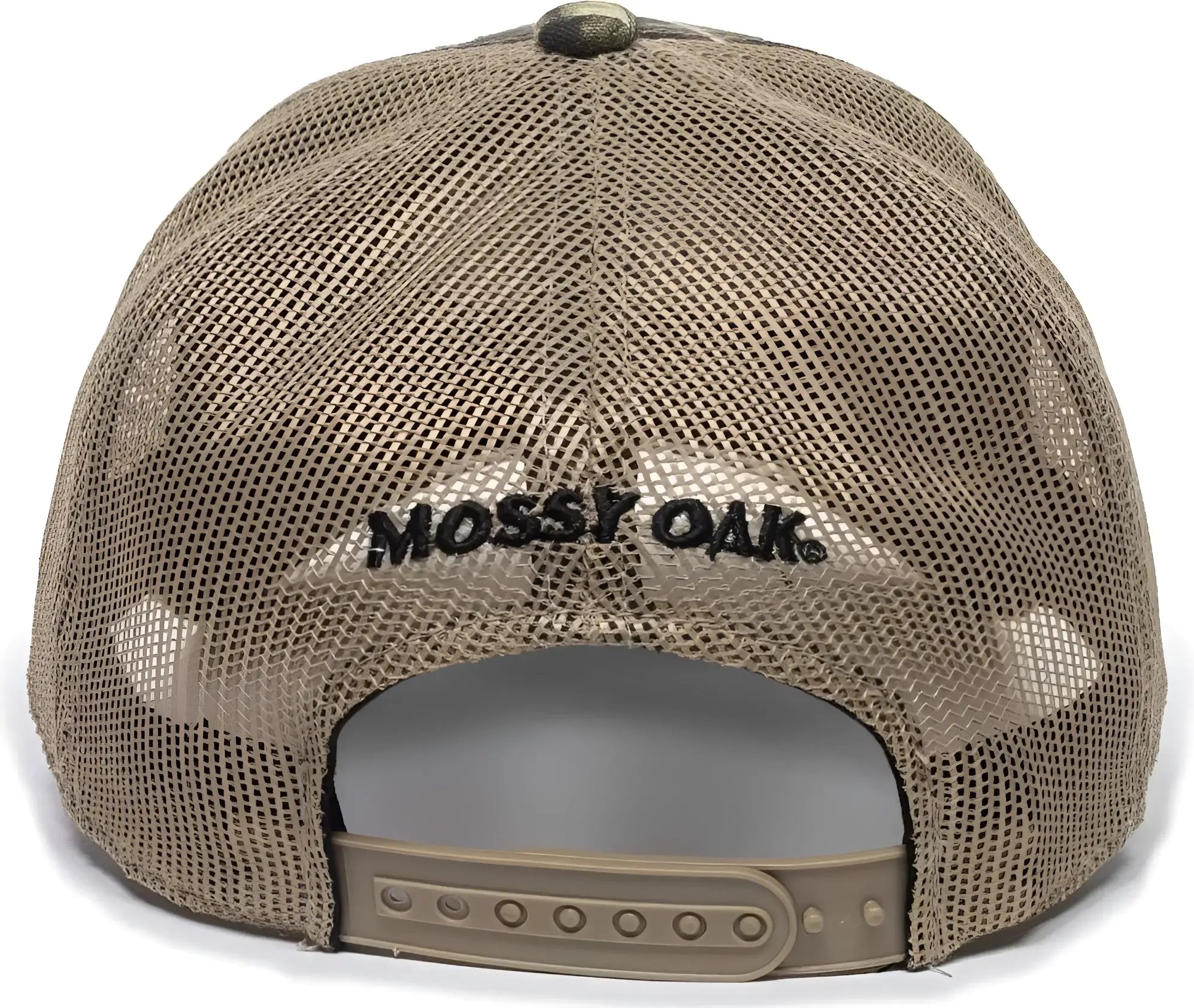 OC Sports MOFS38A Adjustable Mesh Back Cap - Mossy Oak Shadow Grass Blades Tan - Mossy Oak Shadow Grass Blades Tan / 6