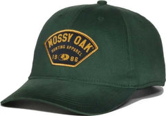 OC Sports MOFS50A Mossy Oak Scout Patch Low Crrown Cap - Dark Green - Dark Green / OSFM