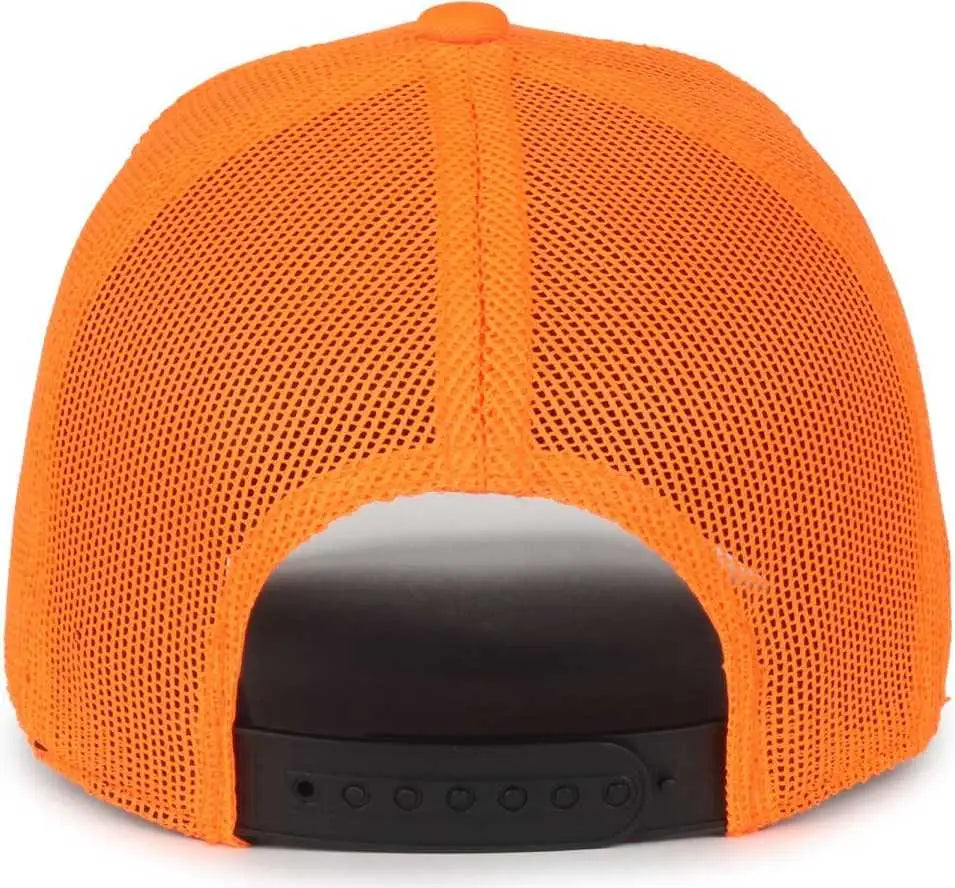 OC Sports MOFS57 Mossy Oak Blaze Hunting Cap - Blaze Blaze - Blaze / OSFM