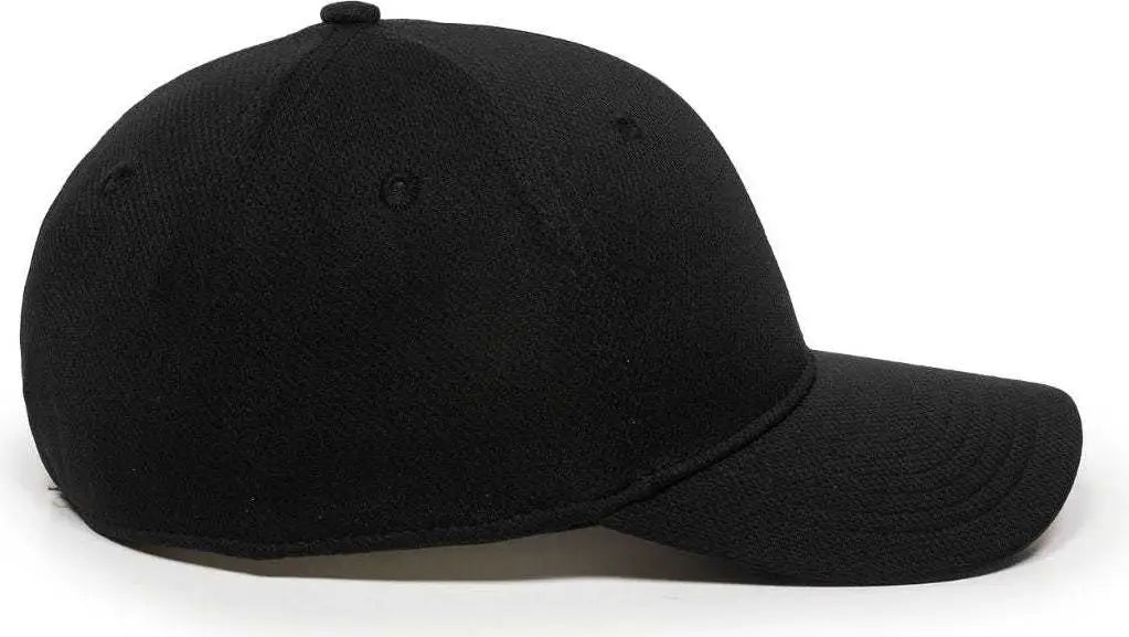 OC Sports MWS25 Flexible Fitting Cap - Black
