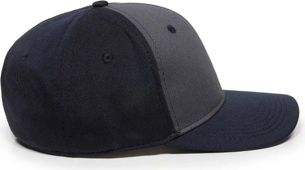 OC Sports MWS25 Flexible Fitting Cap - Graphite Navy Navy