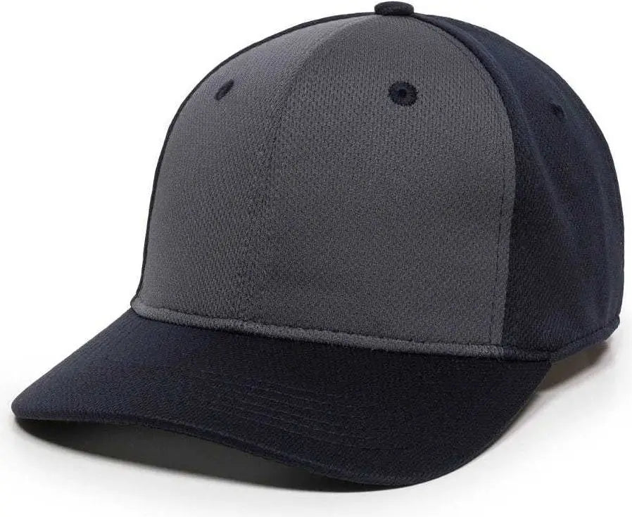 OC Sports MWS25 Flexible Fitting Cap - Graphite Navy Navy