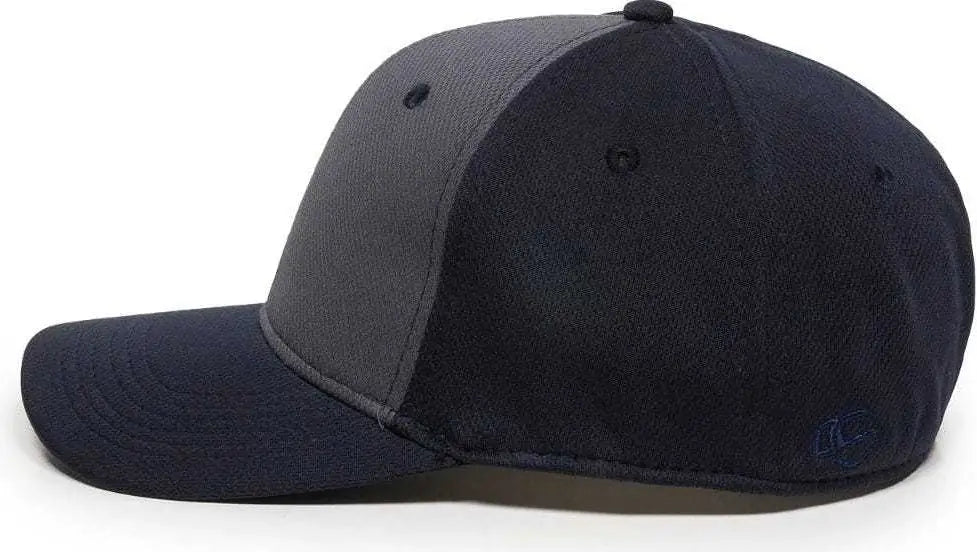 OC Sports MWS25 Flexible Fitting Cap - Graphite Navy Navy