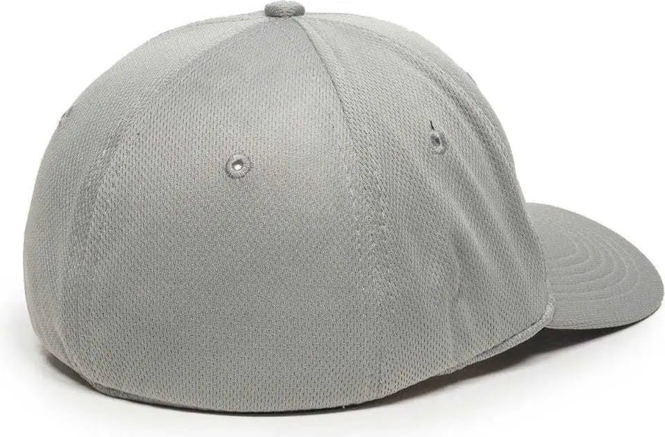 OC Sports MWS25 Flexible Fitting Cap - Light Grey