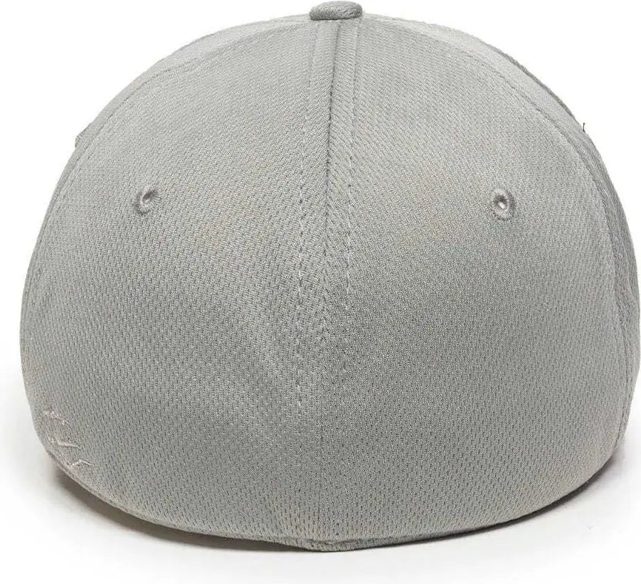 OC Sports MWS25 Flexible Fitting Cap - Light Grey
