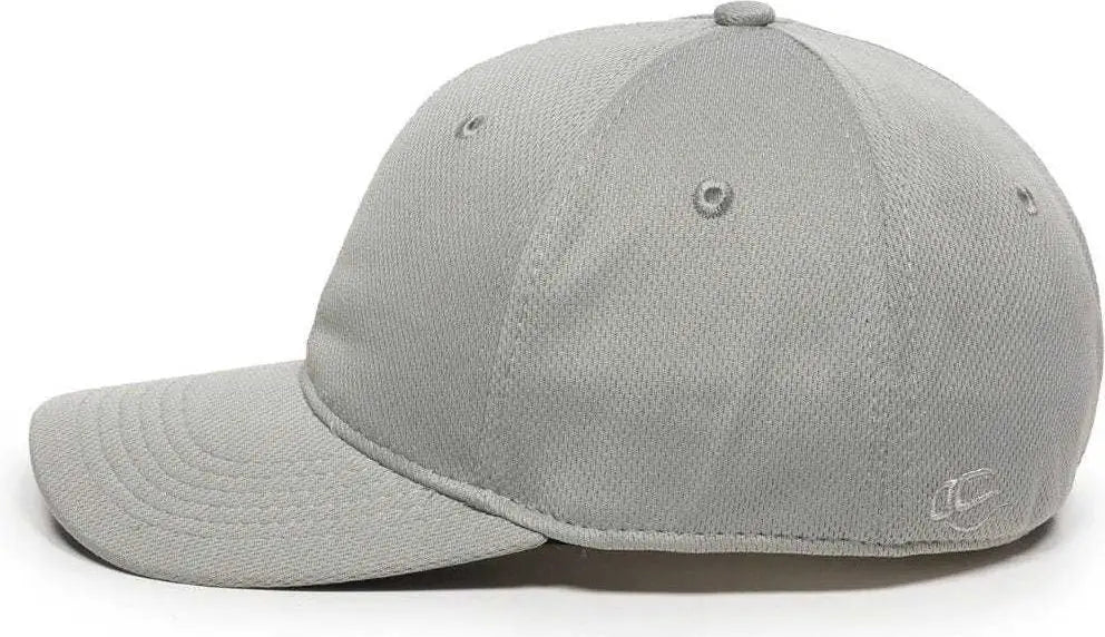 OC Sports MWS25 Flexible Fitting Cap - Light Grey