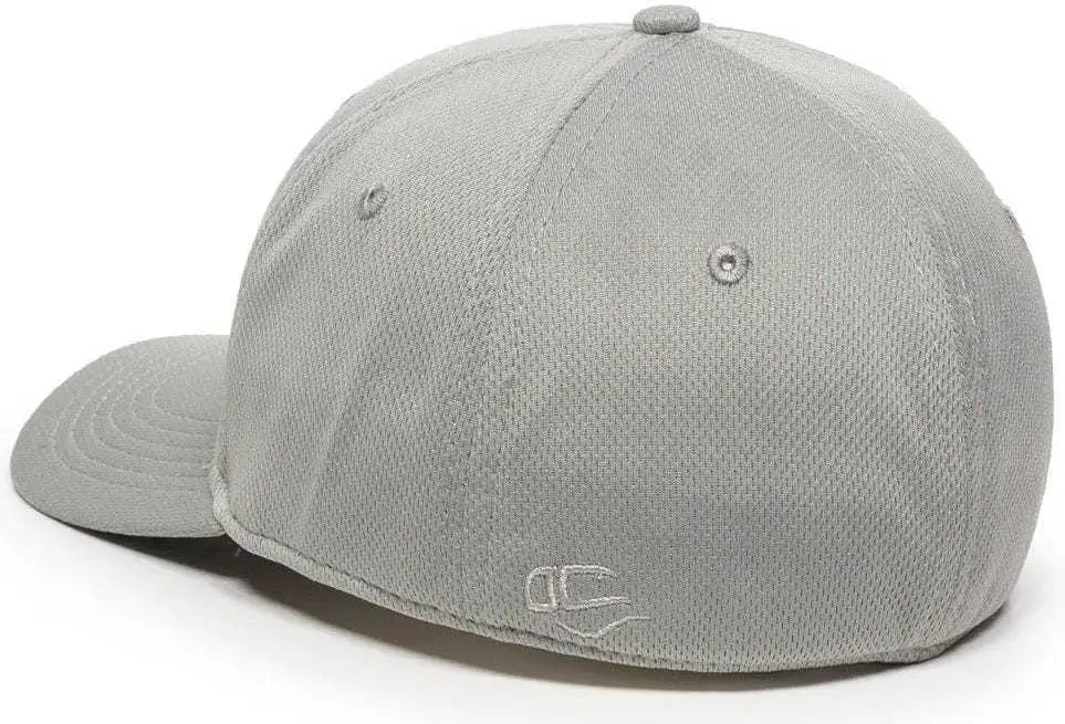 OC Sports MWS25 Flexible Fitting Cap - Light Grey