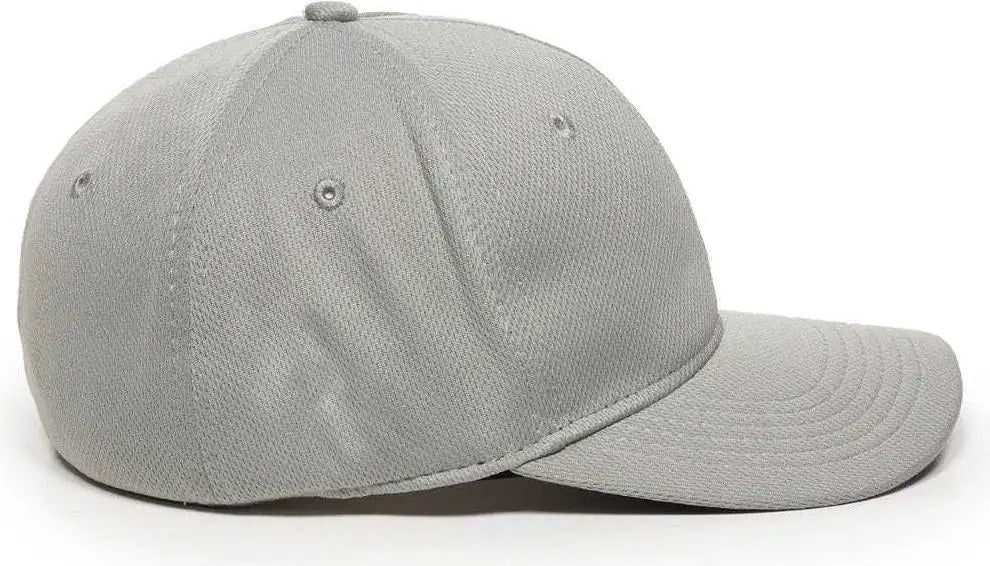 OC Sports MWS25 Flexible Fitting Cap - Light Grey