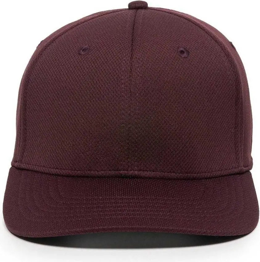 OC Sports MWS25 Flexible Fitting Cap - Maroon